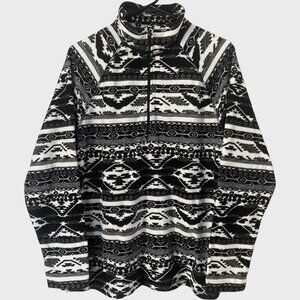 Eddie Bauer Ultra Soft Fleece 1/4 Zip Sweater Women's XL Long-Sleeve Pullover